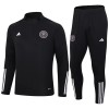 Inter Miami CF Quarter Zip Training Huppari Suits 2023-24 Musta - Miesten